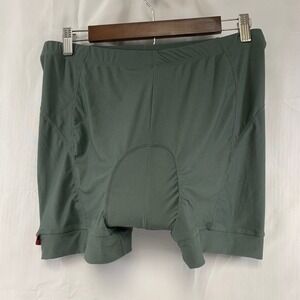 Santic Cycling Liner Shorts Men 2XL Green Padded At Once WM0P071V